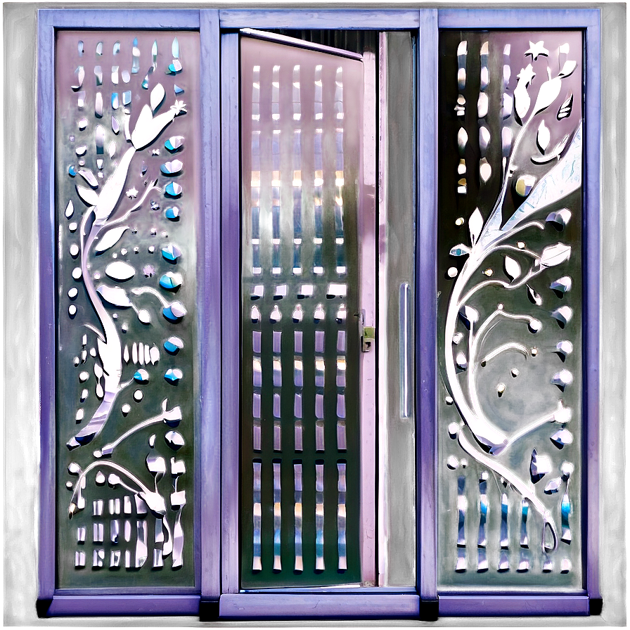 Transparent Glass Door Png 06122024