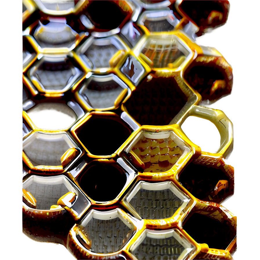 Transparent Honeycomb Overlay Png 5