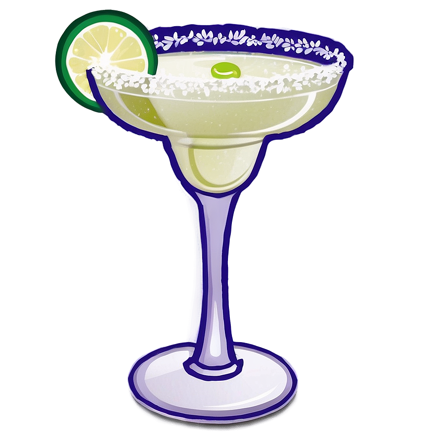 Transparent Margarita Glass Png 9