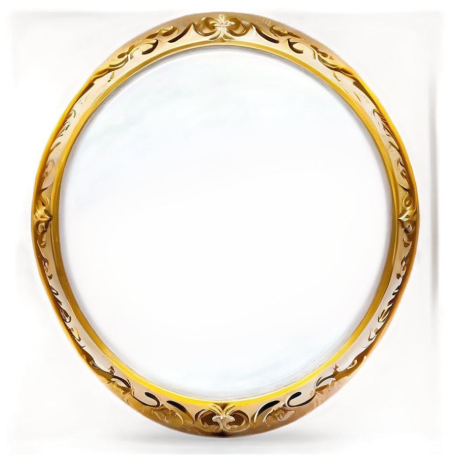 Transparent Oval Border Png 74