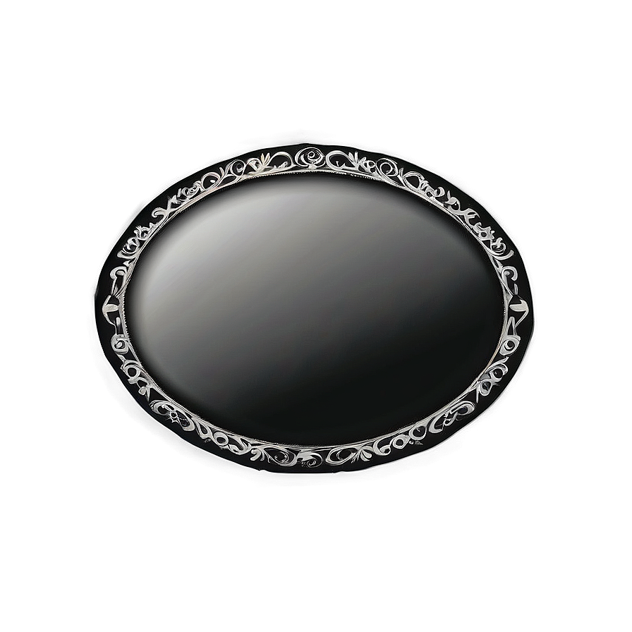 Transparent Oval Border Png Vug77