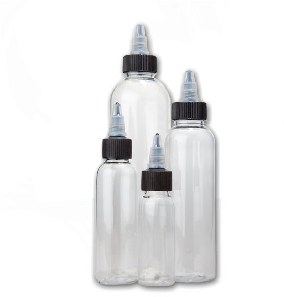 Transparent Plastic Dropper Bottles