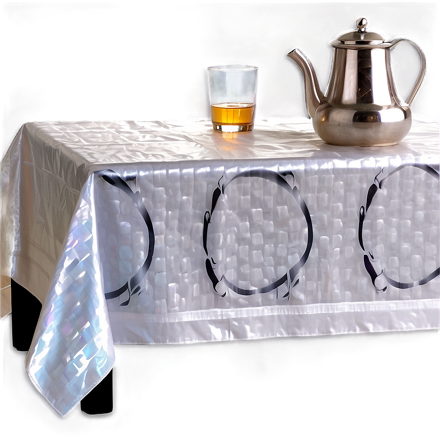 Transparent Plastic Table Cloth Png 06292024