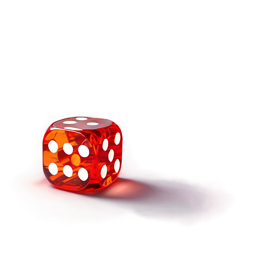 Transparent Red Dice Png 25