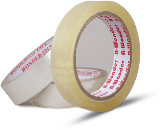 Transparent Scotch Tape Rolls