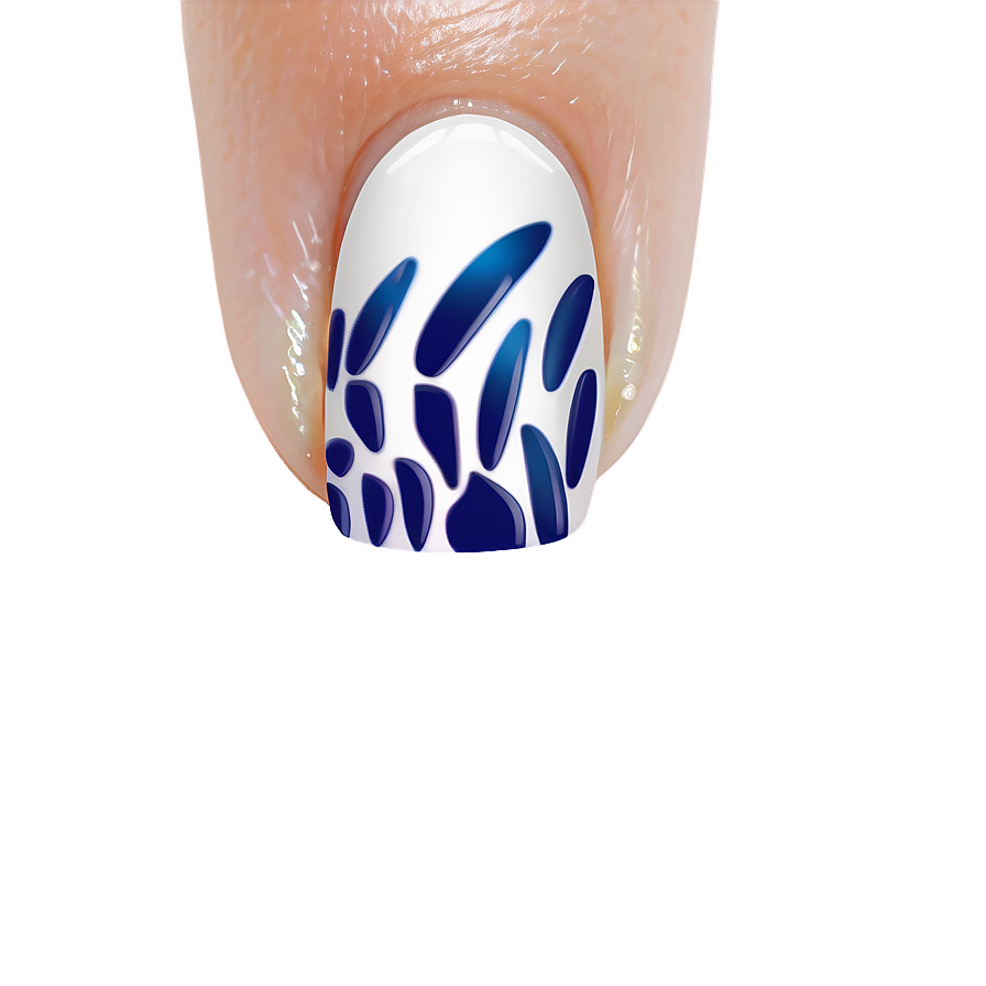 Transparent Single Acrylic Nail Png 27