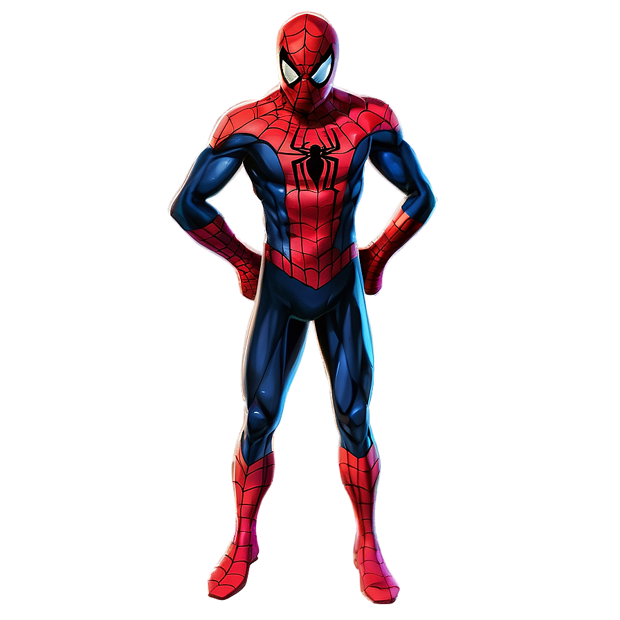 Transparent Spiderman Game Art Png 05262024