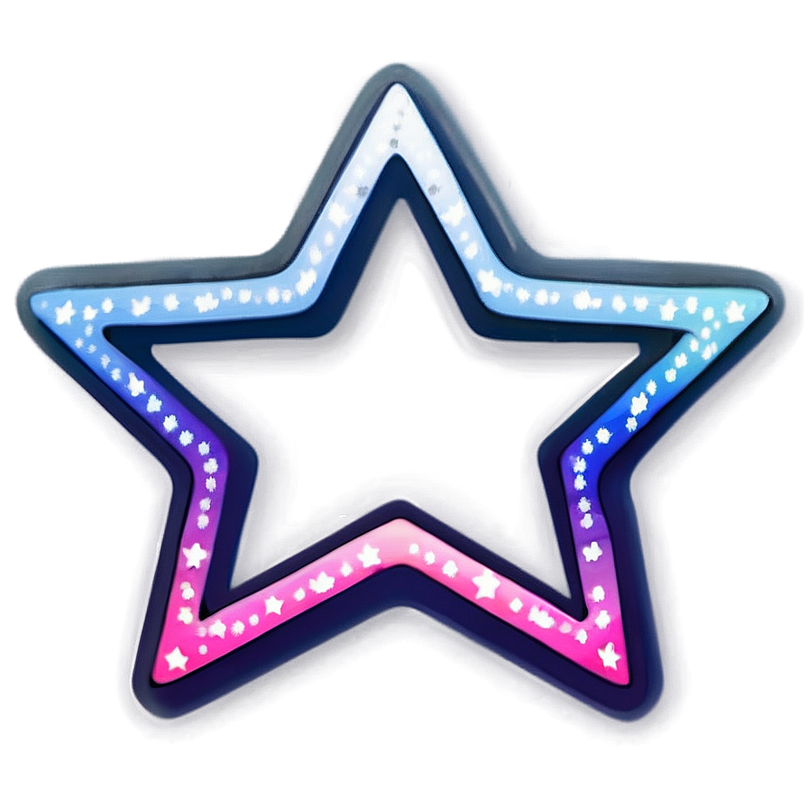 Transparent Star Sticker Png Xrg