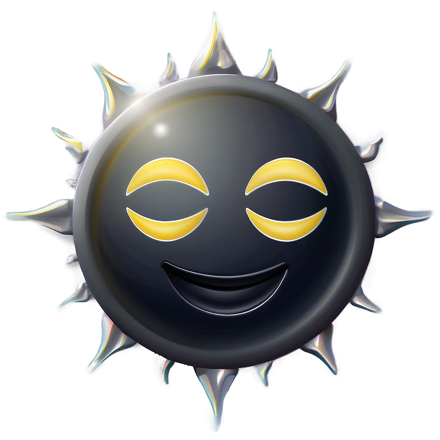 Transparent Sun Emoji Png Ijw26