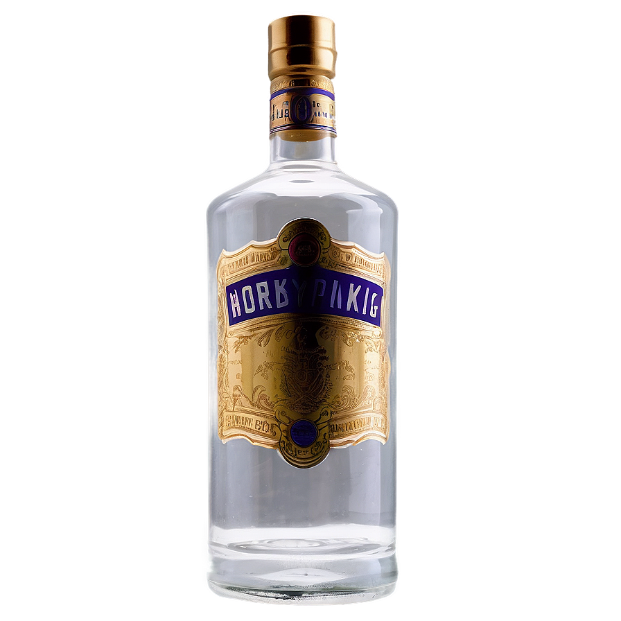 Transparent Vodka Bottle Png Blw