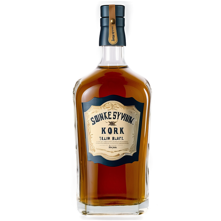 Transparent Whiskey Bottle Png Gic87