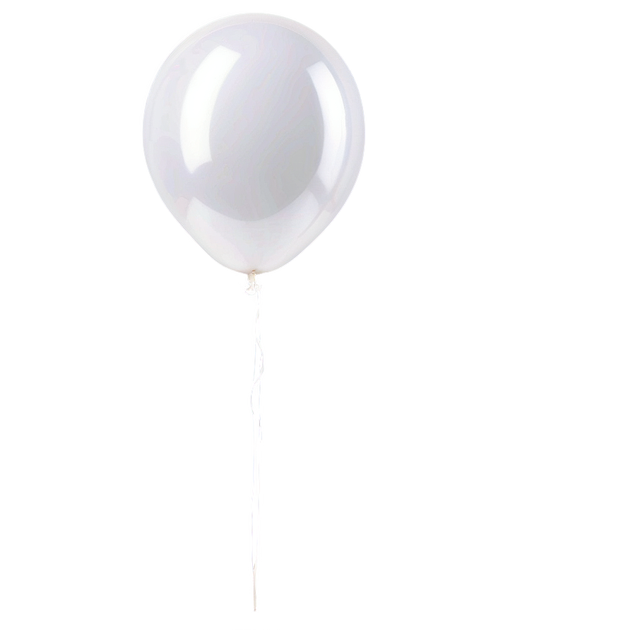 Transparent White Balloon Png Xoe