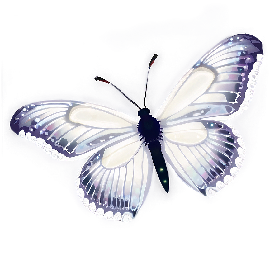 Transparent White Butterfly Png Ymr