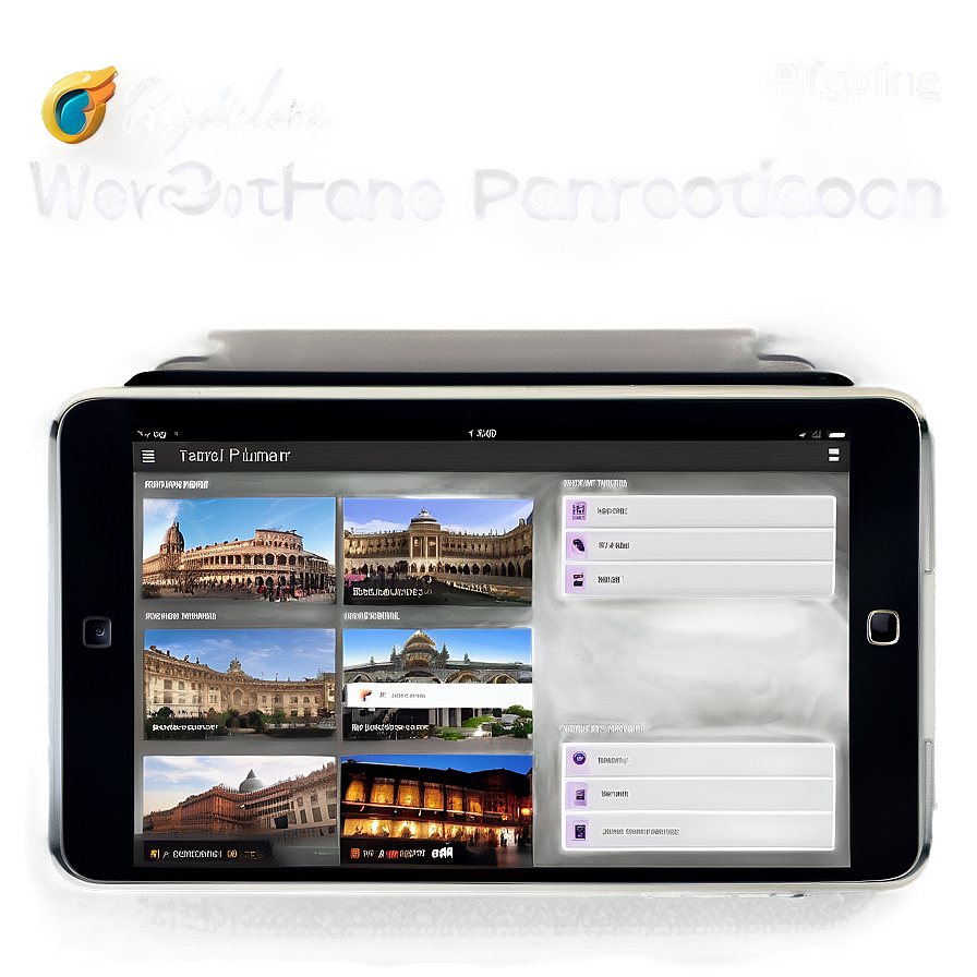 Travel Planner Application View Png Tcf