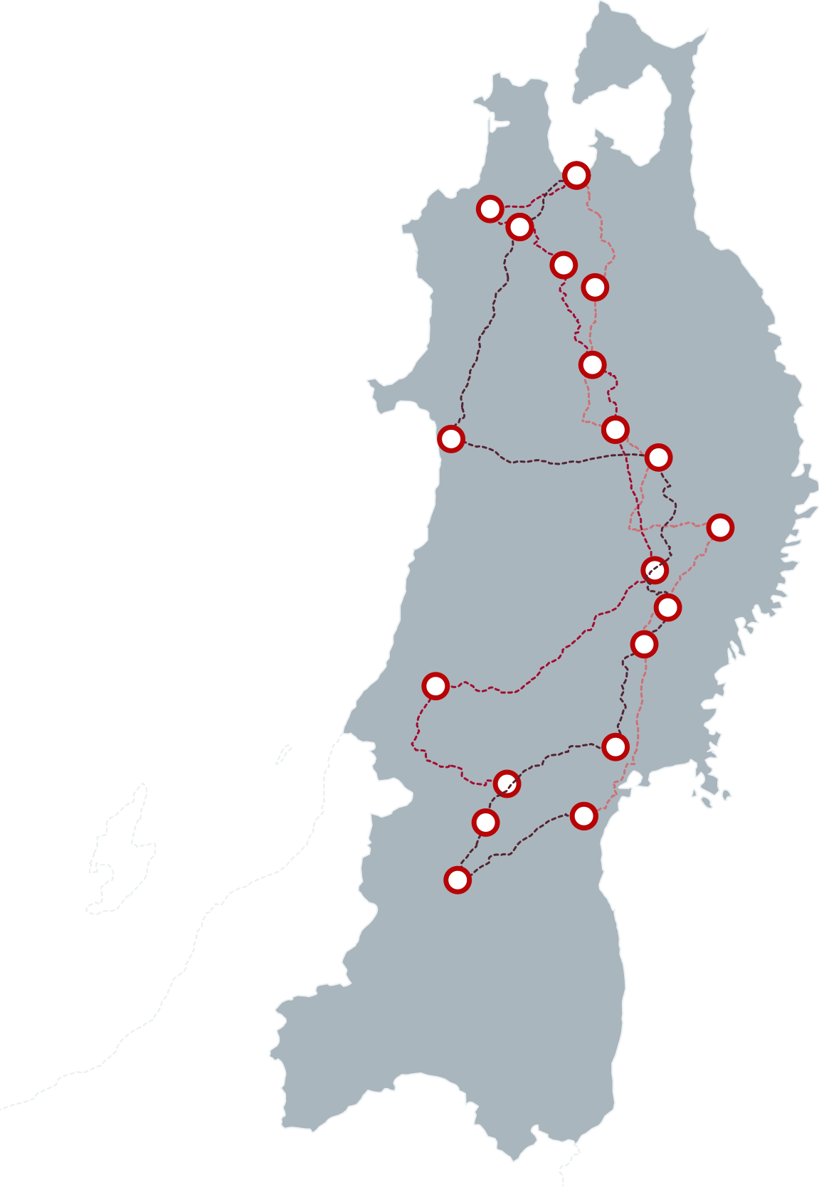 Travel Route Map Finland