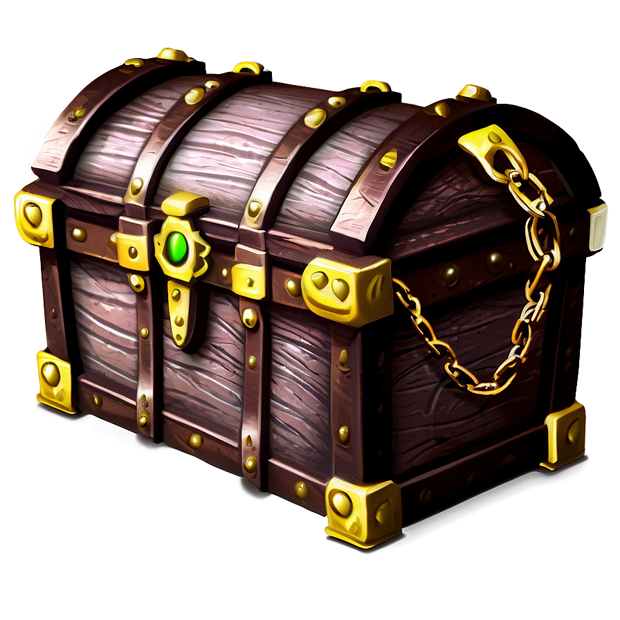 Treasure Chest Border Png Qks