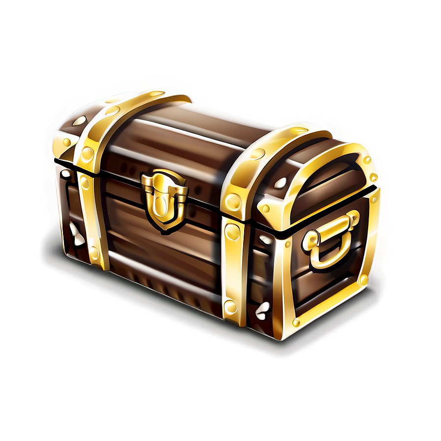 Treasure Chest With Gold Png 05252024