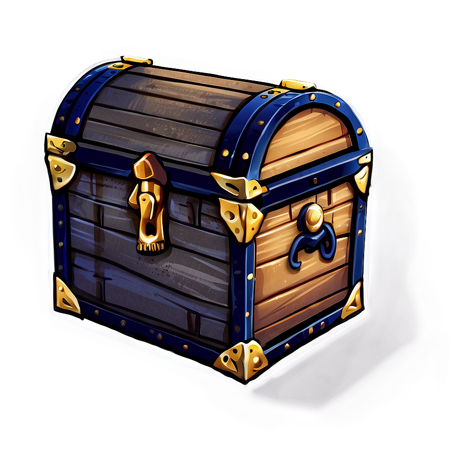 Treasure Chest With Maps Png 05252024