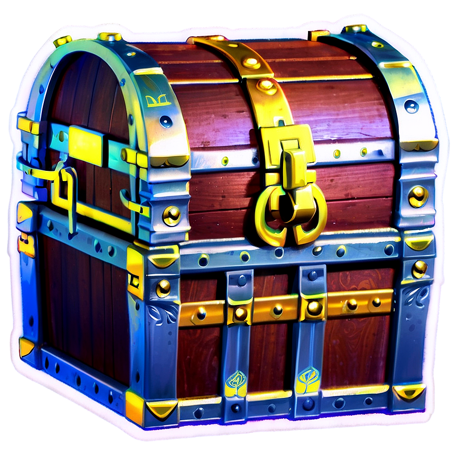 Treasure Chest With Maps Png Wkk75