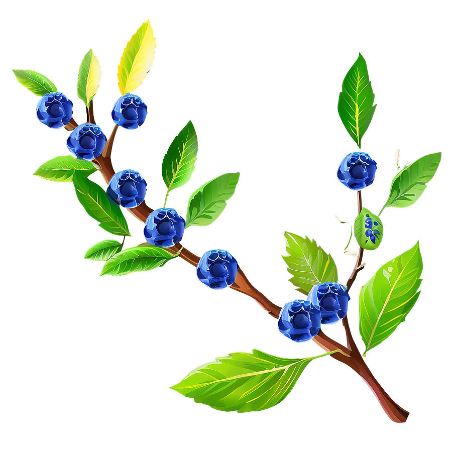 Tree Branch With Berries Png Xbd