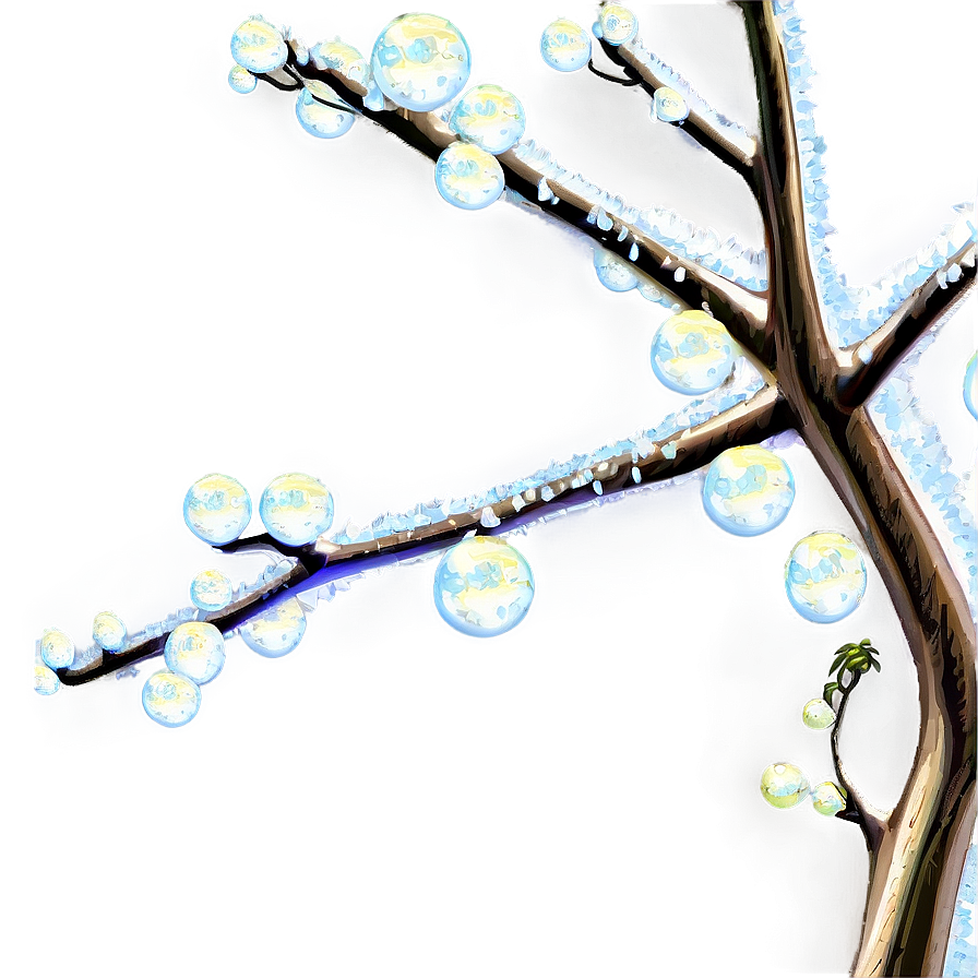 Tree Branches With Dew Png Nuy9