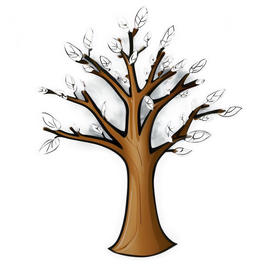 Tree Drawing Png Ljb