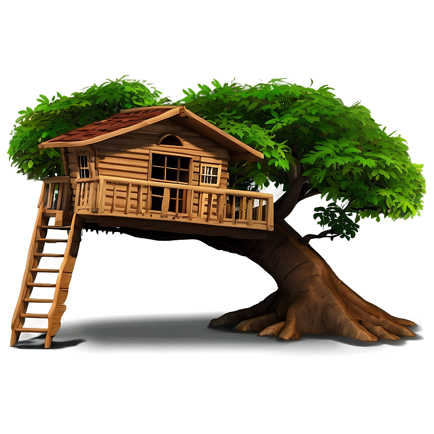 Tree House Bedroom Png Upm21