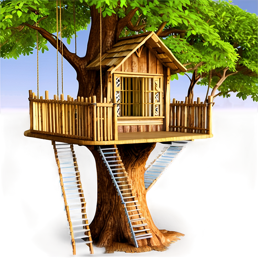 Tree House Village Png 06282024