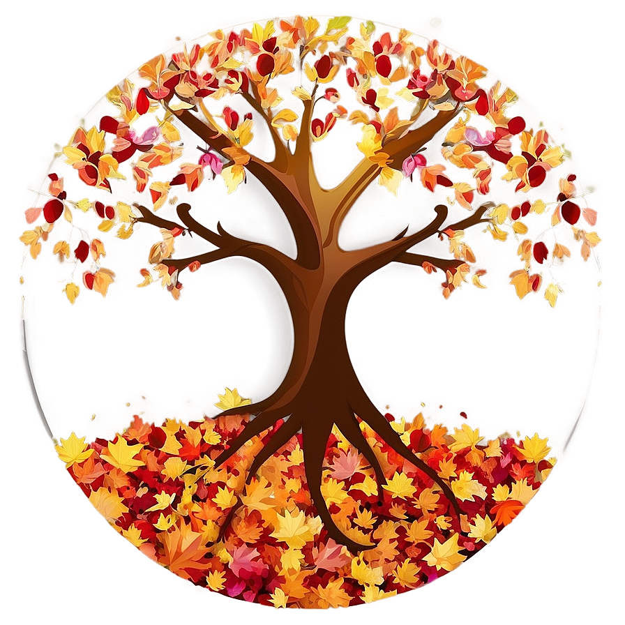 Tree Of Life In Autumn Colors Png 59