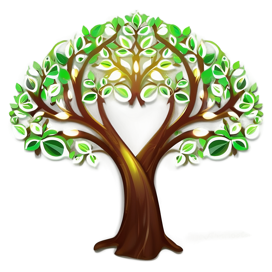 Tree Of Life In Eco Green Style Png 06122024