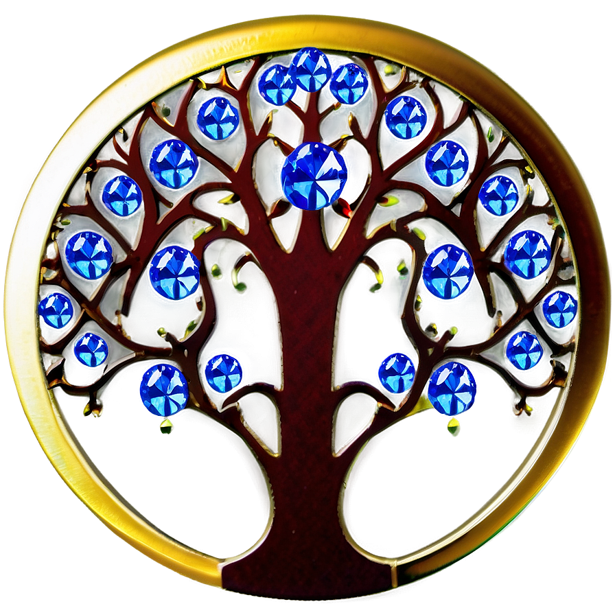 Tree Of Life With Crystal Gems Png 06122024