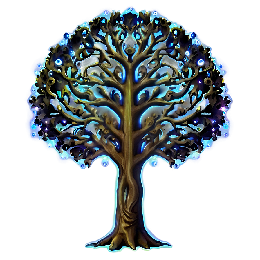 Tree Of Life With Ethereal Aura Png 06122024