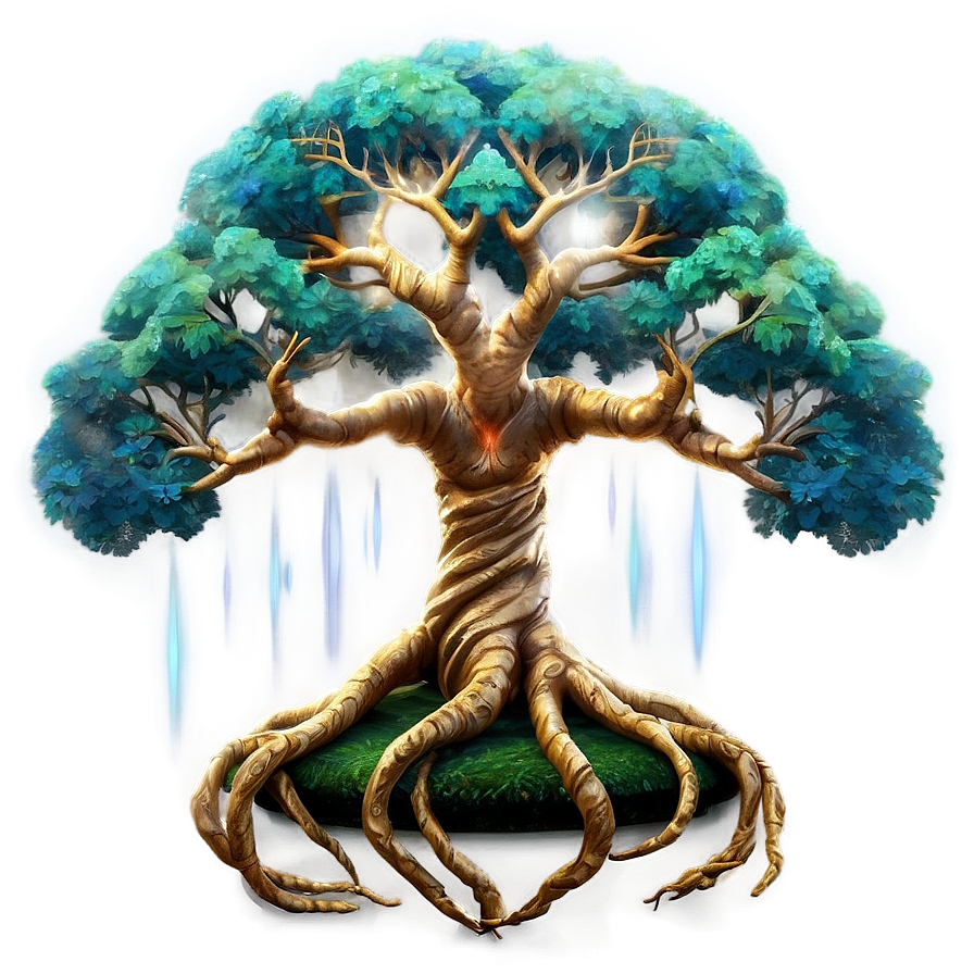 Tree Of Life With Ethereal Aura Png 20