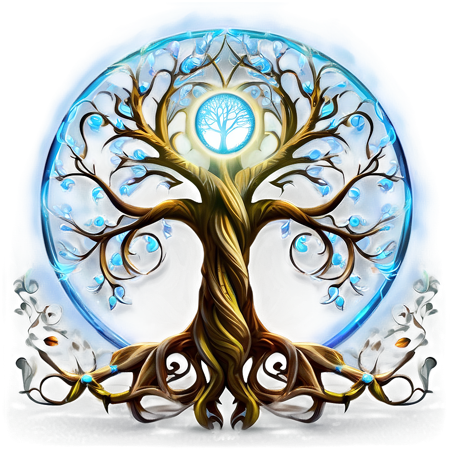 Tree Of Life With Ethereal Aura Png Gqo65