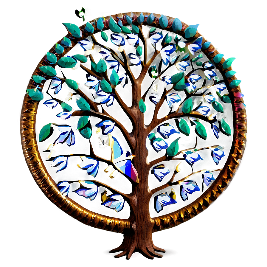 Tree Of Life With Peace Dove Png 06122024