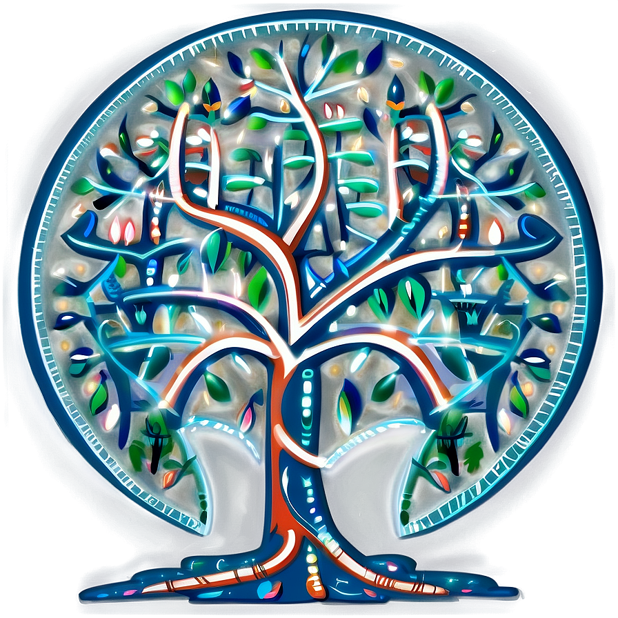 Tree Of Life With Tribal Marks Png 06122024