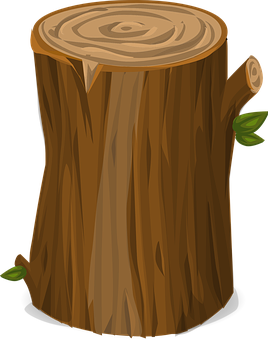 Tree Stump Illustration