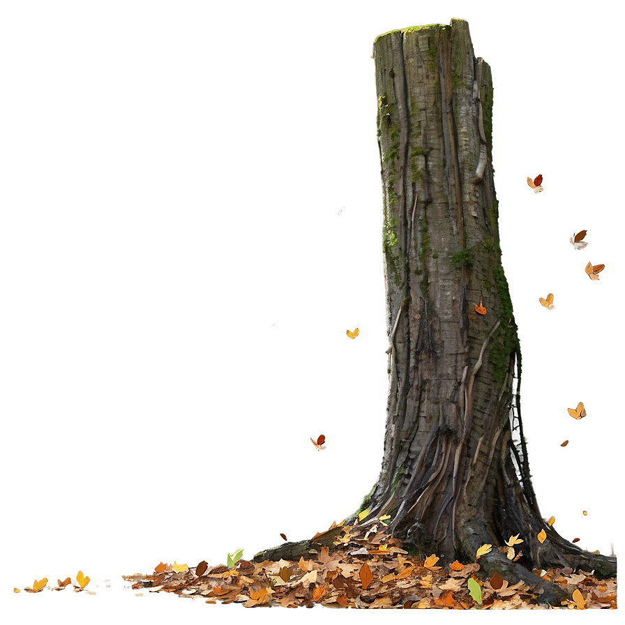 Tree Stump In Autumn Png 23