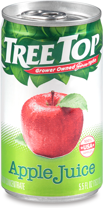 Tree Top Apple Juice Can