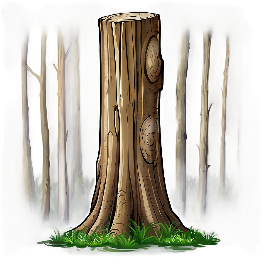 Tree Trunk Clipart Png Hnr