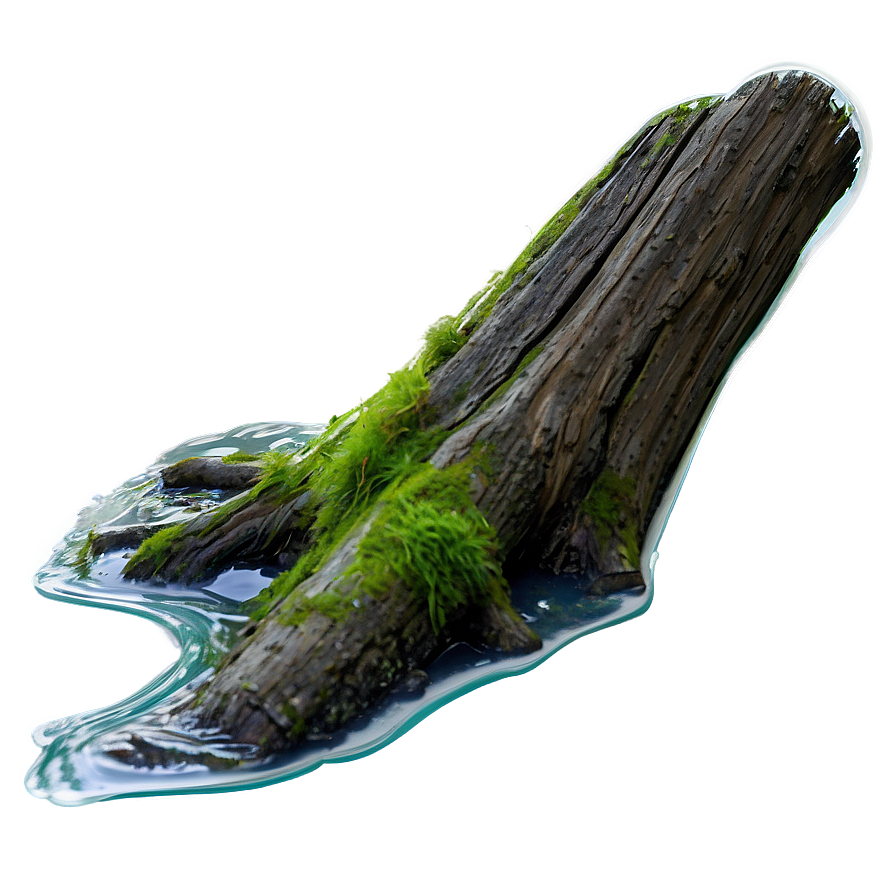 Tree Trunk In Water Png 41