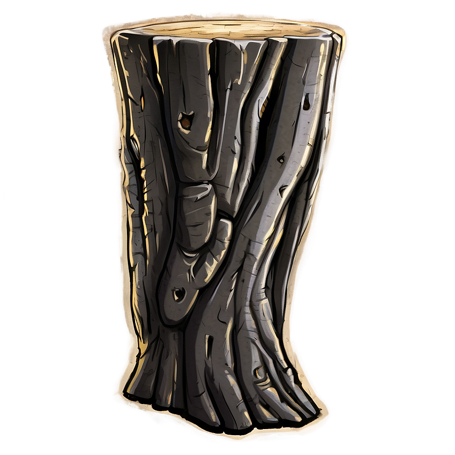 Tree Trunk Sketch Png 44