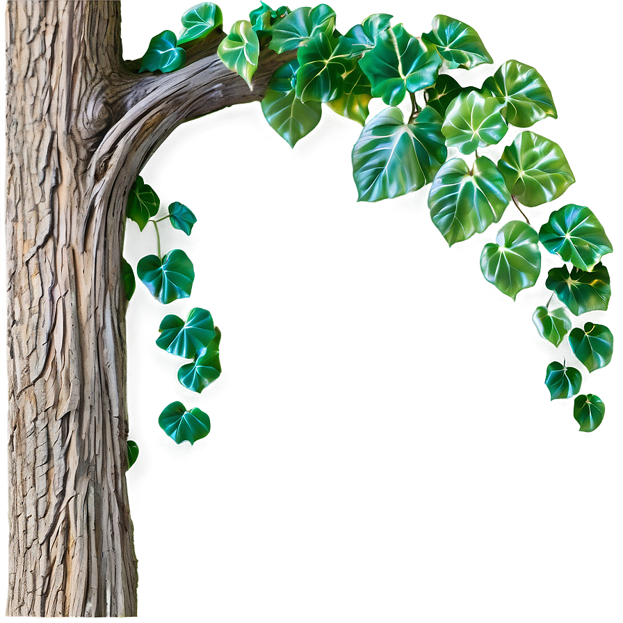 Tree Trunk With Ivy Png Dmb47