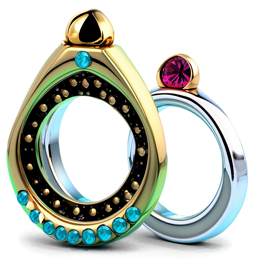 Trendy Stackable Rings Png 06112024