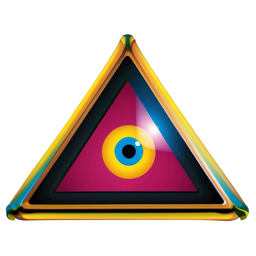 Triangle Eye Symbol Png 4