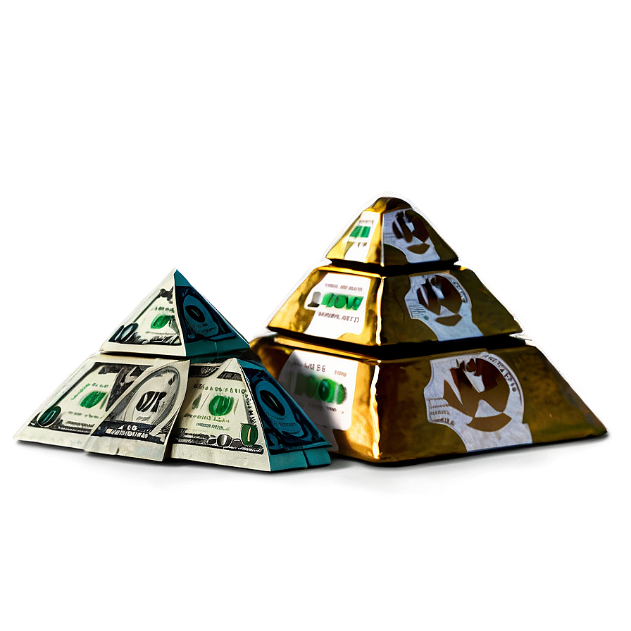 Triangle Money Pyramid Png Ddf