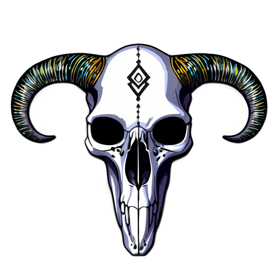 Tribal Animal Skull Tattoo Png 73