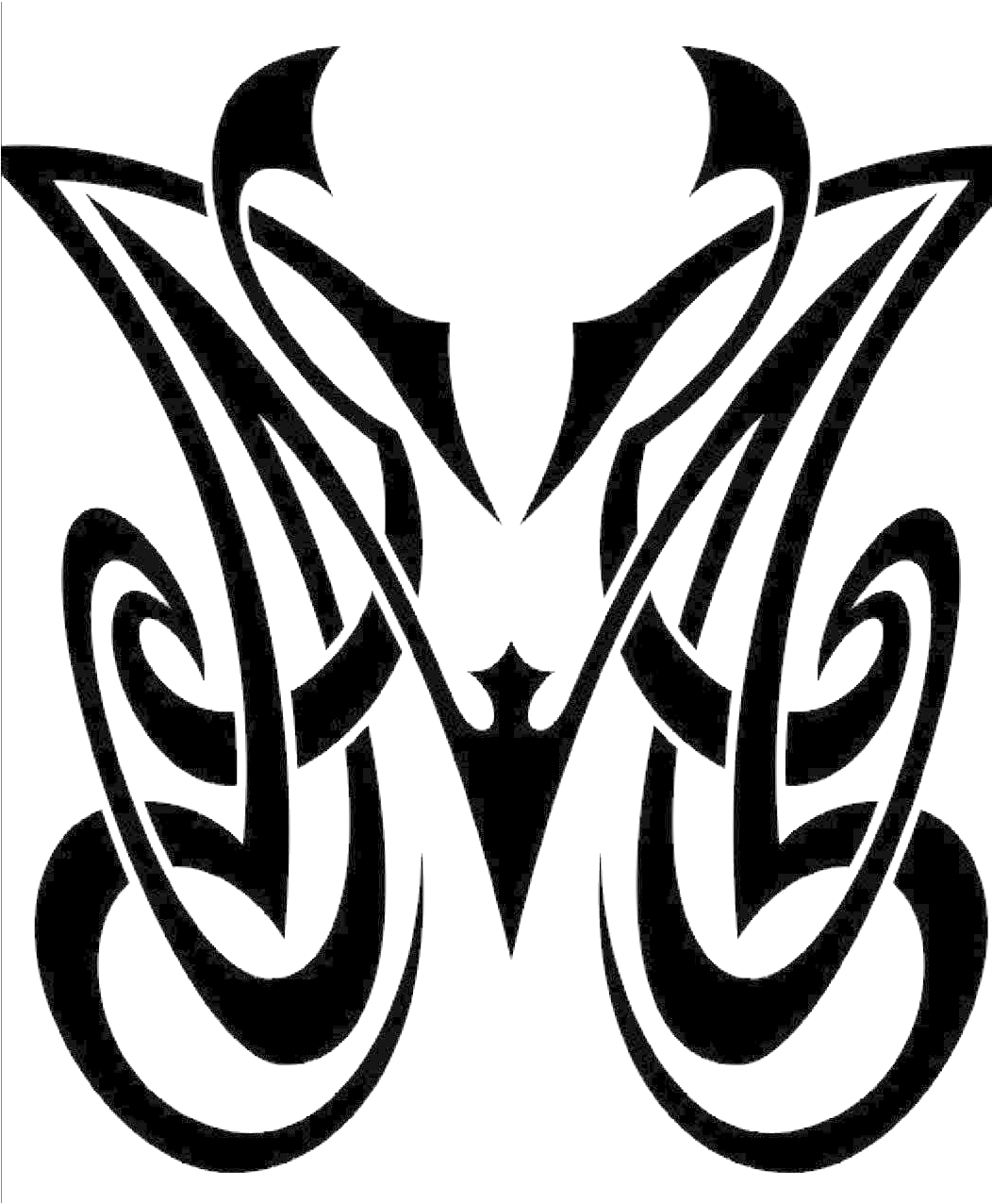 Tribal_ Butterfly_ Tattoo_ Design