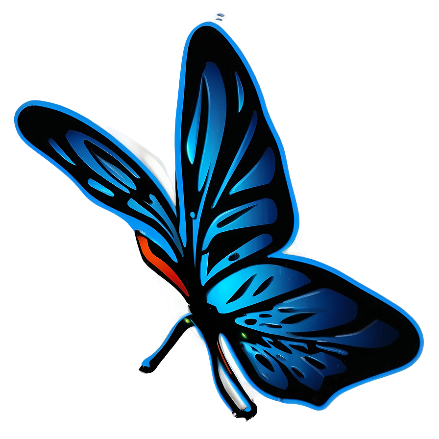 Tribal Butterfly Tattoo Png 04292024