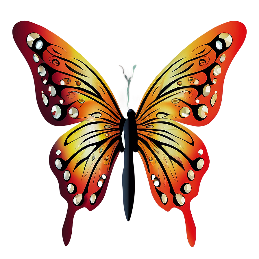 Tribal Butterfly Tattoo Png 49